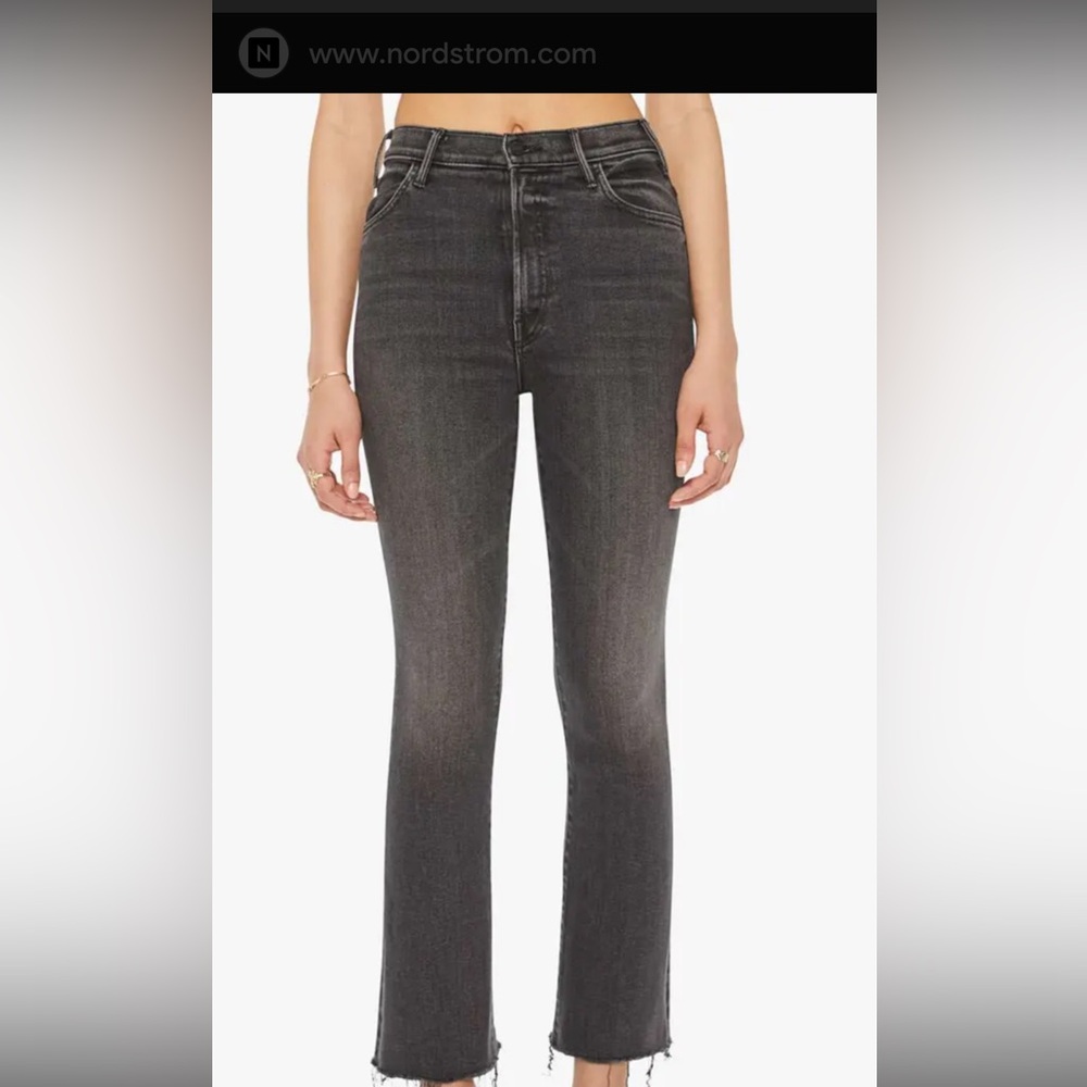 Mother The Insider Crop Step Fray in the train stops. Size 28. Perfection